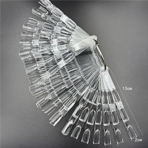 Пластиковая экологичная современная палитра для нейл-арта, 50 цветов, квадратная, для демонстрации и практики нанесения жидкого лака, образец-сэмпл - Product Image 5