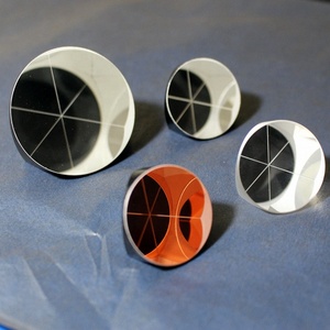 Reflektor Parabola Aluminium Presisi Tinggi yang Dapat Disesuaikan, Cermin Poligon Berlapis Emas, Prisma Kubus Sudut <span class=keywords><strong>3</strong></span> Sisi, Reflektor Survei - Product Image 5