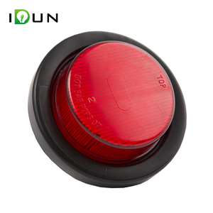 Nueva Luz de Posición Lateral Sellada LED <span class=keywords><strong>IDun</strong></span> R25 de Alta Calidad de 2.5 Pulgadas con Ojal de PVC, Luz de Gálibo Roja, Ámbar y Transparente para Camión y Remolque - Product Image 2