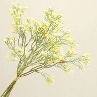 Buket Bunga Gypsophila Putih Buatan Berkualitas Tinggi, Sentuhan Asli Lateks, untuk Dekorasi Pernikahan, Rumah, dan Meja, Grosir