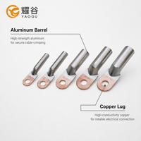 Cosses de câble bimétalliques série DTL-1 norme IEC, soudées par friction, en cuivre-aluminium, pour transfert de courant, 10-630 mm²