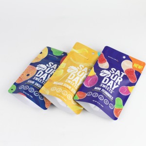 MOQ impreso digitalmente 200PCs mini bolsa de sello de tres lados a prueba de olores bolsa de muestra de sellado térmico de caramelo con papel de aluminio - Product Image 5