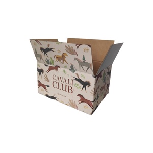 Hot Selling Large Corrugated Board Shipping <b>Box</b> Custom Factory Designed for Moving Glossy Lamination Printed <b>Storage</b> Packaging - Product Image 2