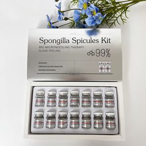 T Spicules Spongilla pura 99% forte buccia di alghe aghi <span class=keywords><strong>Bio</strong></span> Peeling viso 99% a base di erbe Peeling Bioneedling Spongilla buccia in polvere - Product Image 6