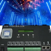 Contrôleur LED DMX512 H807SA DMX vers SPI, 8 canaux, protocole Artnet pour WS2811 WS2812 WS2815, programmable, contrôleur de pixels LED
