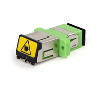 Adaptateur Fibre Optique SC LC FC ST Monomode Multimode UPC APC Coupleur à Bride pour Télécommunications