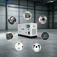 Generator Diesel Silent Marine 100kw yang Stabil dengan Start Otomatis/Remote untuk Kebutuhan Daya Kapal Nelayan, Kapal Pesiar, dan Peralatan Kelautan