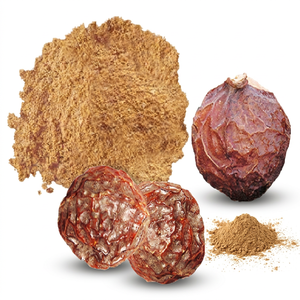Poudre de Reetha 100% pure, brillant naturel pour cheveux, d'Inde, certifiée GMP et ISO - Product Image 1