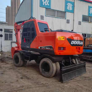 Excavadora de ruedas de 15 toneladas importada por Corea, máquina excavadora de neumáticos de goma Doosan DX140W/DX150W/DX140W/DX150W/2000/2000 - Product Image 1