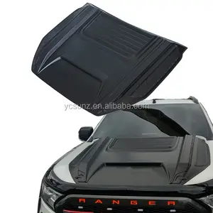 Ranger T7 Black Bonnet Scoop Cover Set Motorhauben für Ford Ranger Wildtrak 2015-2017