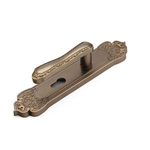 Conception européenne <span class=keywords><strong>de</strong></span> haute sécurité <span class=keywords><strong>porte</strong></span> extérieure en laiton muet poignées - Product Image 2