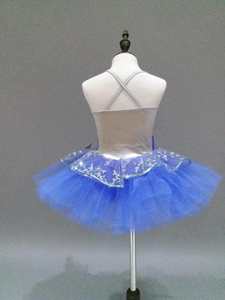 Vestido de Ballet de Princesa para Niñas, Falda de Gasa Abullonada, Traje de Actuación de Ballet, Traje de Danza, Traje para Actuación en Escenario - Product Image 4