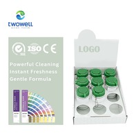 Lingettes hygiéniques pour les mains hautement efficaces, mini porte-clés, lingettes nettoyantes en conserve pour les voyages