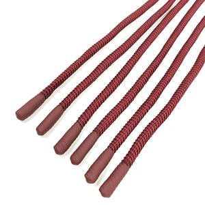 Cordon rond en polyester de haute qualité avec embouts goutte d'eau pour vêtements, pantalons de sport, lacets de chaussures et cordons de sweat à capuche - Product Image 3