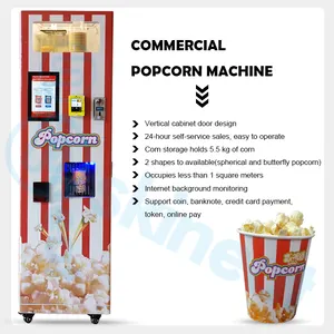 Automatische Popcorn Machine Hot Air Huishoudelijke Elektrische Snelle Mini Popcorn Popper Maker Machine Commerciële Popcorn Automaat