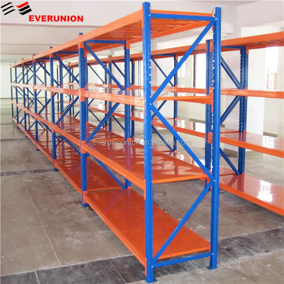 Warehouse storage medium duty shelves long span racks