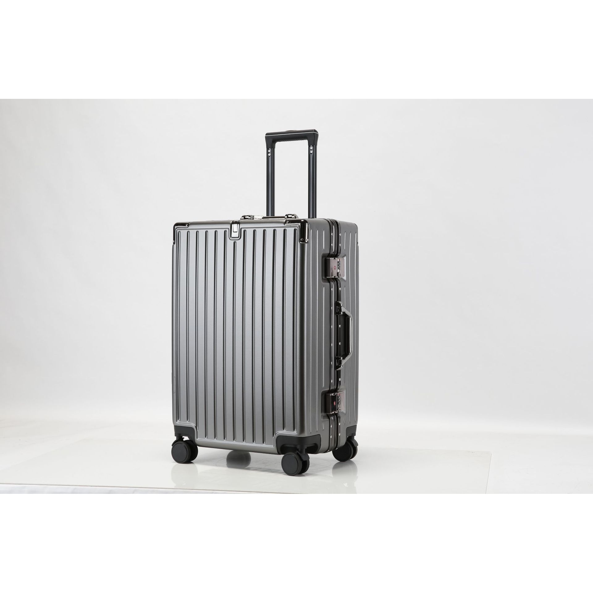 Gris texturé - Cadre en aluminium 601