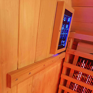 Sauna mobile innovant, sauna extérieur infrarouge avec thérapie par lumière rouge pour espace de <span class=keywords><strong>d</strong></span>étente dans le jardin ou sur la terrasse - Product Image 3