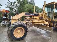 Niveleuse Caterpillar 140H/140K/140G d'occasion en excellent état, système hydraulique complet, moteur/pompe/boîte de vitesses inclus, 2022