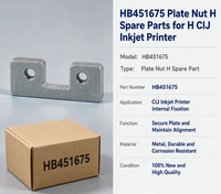 Écrou de plaque HB451675 – Pièces de rechange pour imprimante jet d'encre H CIJ
