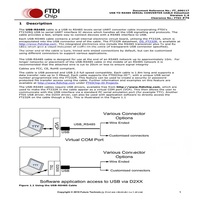 Chipset Ftdi de 1,8 m, USB personalizado RS485 a cable adaptador serie de cable abierto
