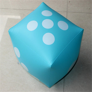 Inflatable Toy Dice 35mm40mm PVC Children's Play Equipment For Chess Card Games Unisex Age 2 4 Years - Product Image 1