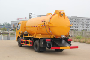 Camion d'assainissement municipal personnalisable camion d'aspiration des eaux usées - Product Image 4