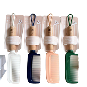 Bán buôn gỗ sồi xử lý tóc lược thiết kế thời trang nhựa răng Chí lược để sử dụng nhà - Product Image 1