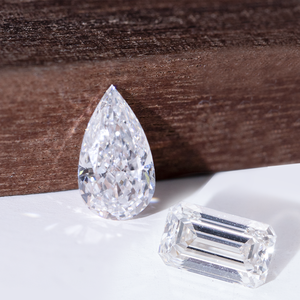 Diamantes Sueltos Sintéticos Cultivados en Laboratorio, Corte Brillante Redondo, Color D, Claridad VVS-VS, para Joyería - Product Image 3