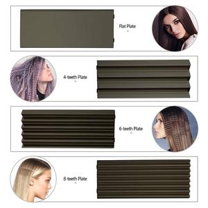 Chine Fabricant Femme Marque Privée Cheveux Crimper Fer nouveau <span class=keywords><strong>Salon</strong></span> De Coiffure Outils Défriser Les Cheveux Et <span class=keywords><strong>Bigoudi</strong></span> 2 En 1 - Product Image 4
