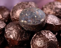Thé Pu'er du Yunnan (Thé mûr) avec arôme de riz gluant, Mini Tuocha en boîte de fer - Thé en gros