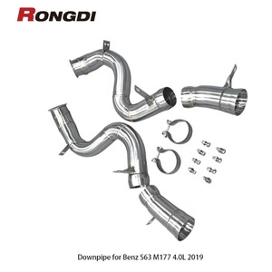 Tuyau d'échappement haute performance pour Mercedes Benz S63 W222 AMG M177 4.0T 2019+ en acier inoxydable 304 - Product Image 1