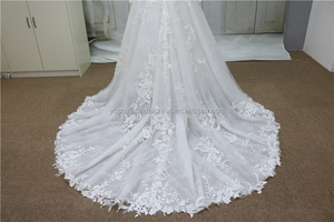 Robe de mariée vintage en dentelle, tenue de soirée à manches longues, coupe trapèze, style russe, nouvelle collection - Product Image 5