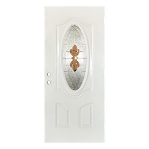 Fangda <span class=keywords><strong>2023</strong></span>, <span class=keywords><strong>Puertas</strong></span> <span class=keywords><strong>de</strong></span> Entrada Modernas <span class=keywords><strong>de</strong></span> Acero con Inserto <span class=keywords><strong>de</strong></span> Vidrio Ovalado Completo y Apertura Abatible para Apartamento, Gran Venta - Product Image 2