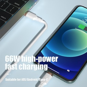 Type C To Type C Data Cable Tpe Material Fast Charging For <b>Phones</b> And Tablets - Product Image 4