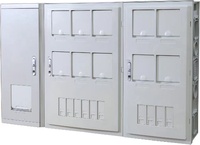 Quansheng Usine PC ABS ou SMC Fibre De Verre Multi Tables Boîtier Non Métallique Compteur Étanche Dur Boîte De Distribution Électrique