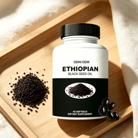 Gélules d'huile de nigelle OEM, supplément nutritionnel à base d'huile noire pour adultes, 60 unités, expédiées directement de l'usine
