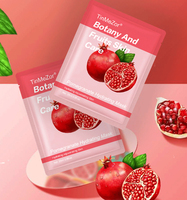 Masque Facial de marque privée, blanchiment de la vitamine C, masque de soins de la peau, hydratation du visage, feuille de concombre, masque Facial