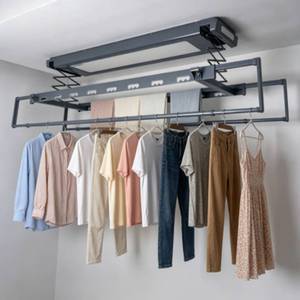 Wall Mounted Intelligent Remote Control Electric Lifting Clothes Drying Hanger - Product Image 1