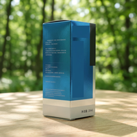 Boîte en papier recyclable personnalisée pour soins personnels, savon liquide, emballage cosmétique, boîtes cadeaux en papier