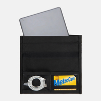 Bolsa Faraday con Logotipo Personalizado, Bloqueador de Señal de Teléfono y Llaves, Funda Anti-Radiación, Cartera Grande con Bloqueo RFID, Blindaje EMF Tejido