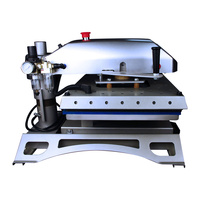 Presse à chaud électrique semi-automatique pour transfert thermique de t-shirts, 38x38cm, haute pression, pour tissus, 220/110V, 1 an de garantie