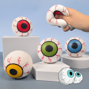 Pelota Antiestrés Realista con Diseño de Sangre, 6 cm, para Niños y Adultos, Suave, para Apretar, Recuerdo de Fiesta, Juguete para Aliviar la Ansiedad - Product Image 2