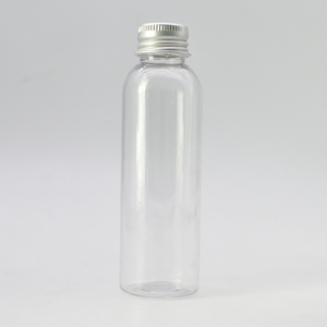 100ml Plastic PET Bottle With Aluminum Screw Cap
