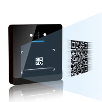 Tarjeta RFID y código QR Torniquete de control de acceso Lector de control de acceso de código QR con interfaz USB,RS232 o TCP/IP QR300