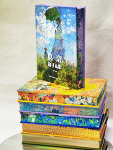 สมุดโน้ตแบบสันห่วง กระดาษวาดเขียน 160 แกรม ลายวินเซนต์ แวนโก๊ะ ยี่ห้อ Midas ปกแข็ง พิมพ์ออฟเซ็ต สำหรับใช้ในฤดูหนาว - Product Image 5