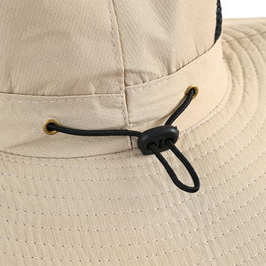 Cappelli da pescatore per escursioni all'aria aperta regolabili con Logo personalizzato a tesa larga cappello da pesca da uomo - Product Image 3