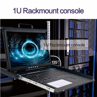 Console KVM VGA 4/8/16 ports avec 4K 60Hz HD pour serveur Console à tiroir en rack 1U Stock disponible