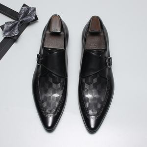 Botas Chelsea Formales de Negocios para Hombre, Estilo Británico, Sin Cordones, de Cuero Genuino, Zapatos de Boda Antideslizantes, Transpirables, con Suela de Goma - Product Image 6