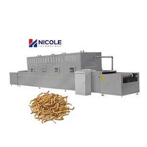 Tunnel déshydrateur industriel de haute qualité pour ver à pain commercial 1 pièce CE Machine à fruits secs automatique personnalisable